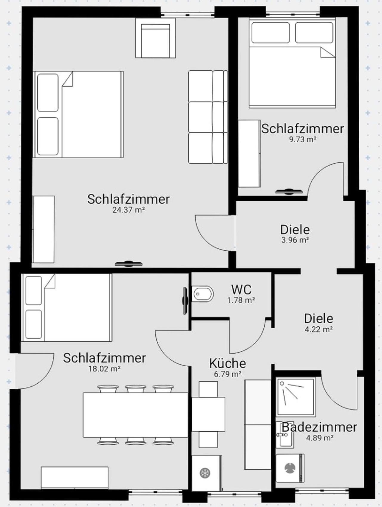 3 Bedrooms - 74Sqm - 10 Min. Inner City Vienna Exterior photo